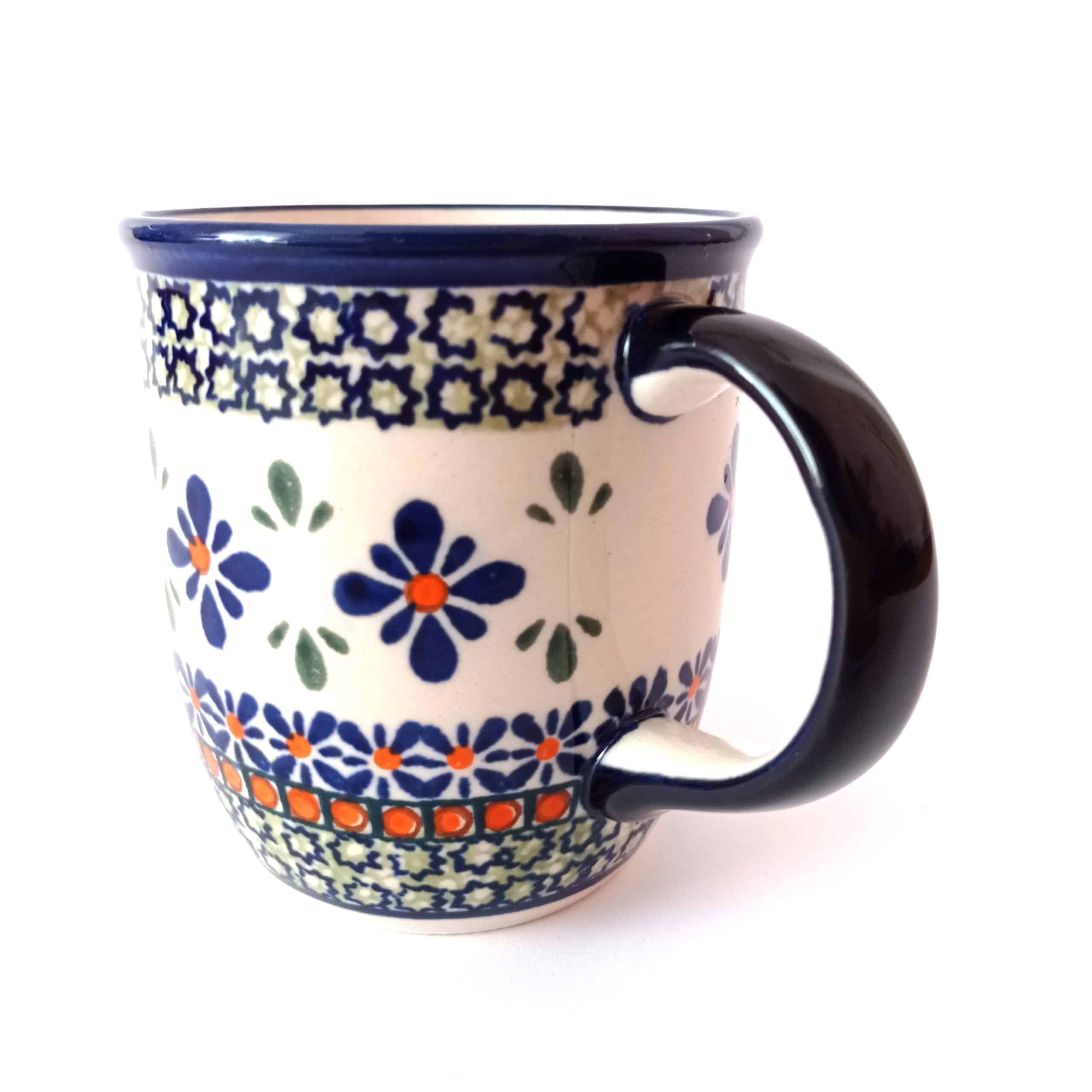 ceramic mug, handmade pottery kubek ceramiczny zdobienie