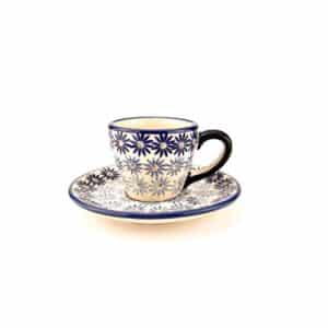 filiżanki do kawy, filiżanka espresso porcelana bolesławiec, ceramika bolesławiec, polska ceramika, ceramika bolesławiecka, Polish pottery